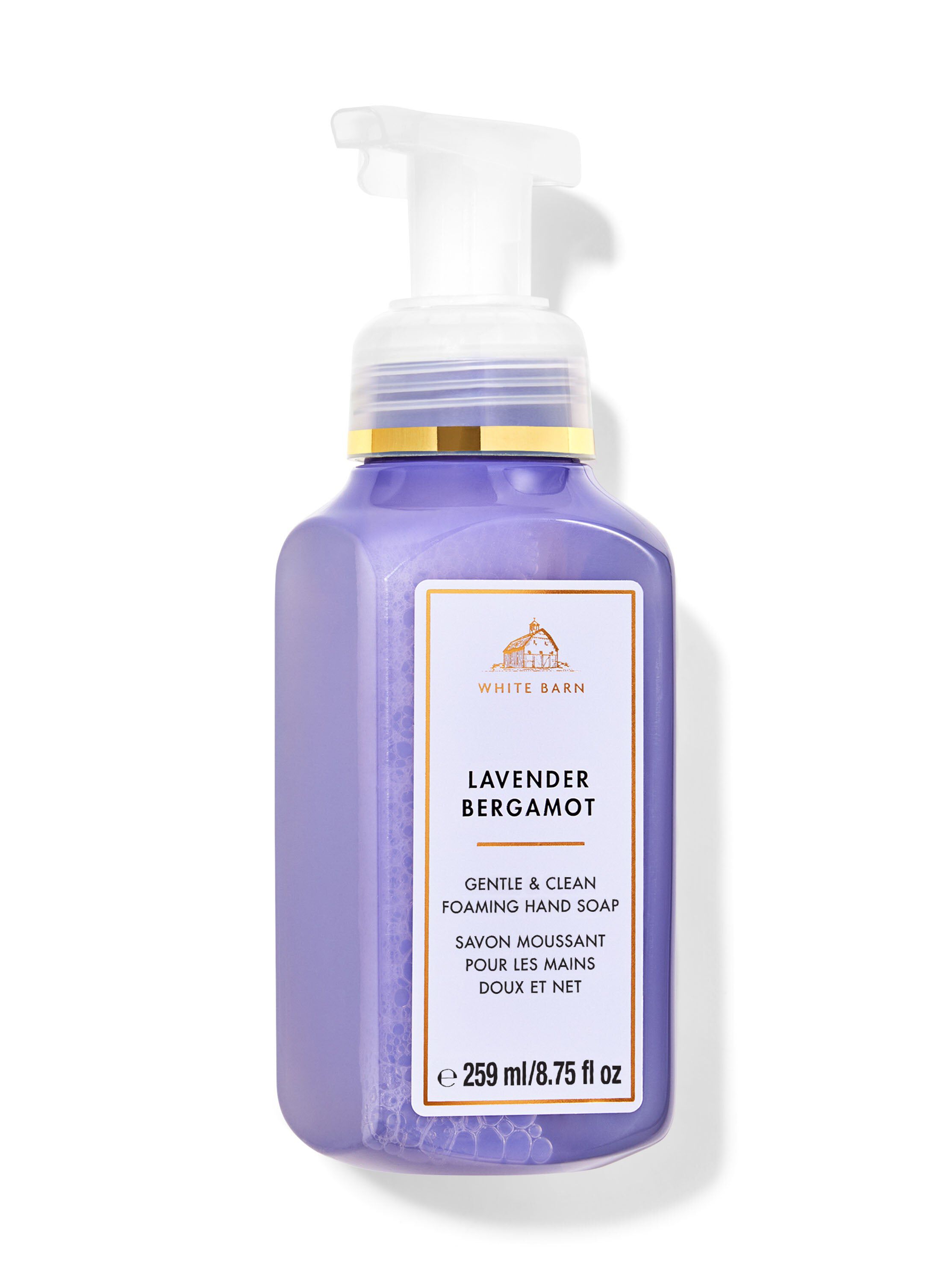 Shop Lavender Bergamot Gentle & Clean Foaming Hand Soap | Bath