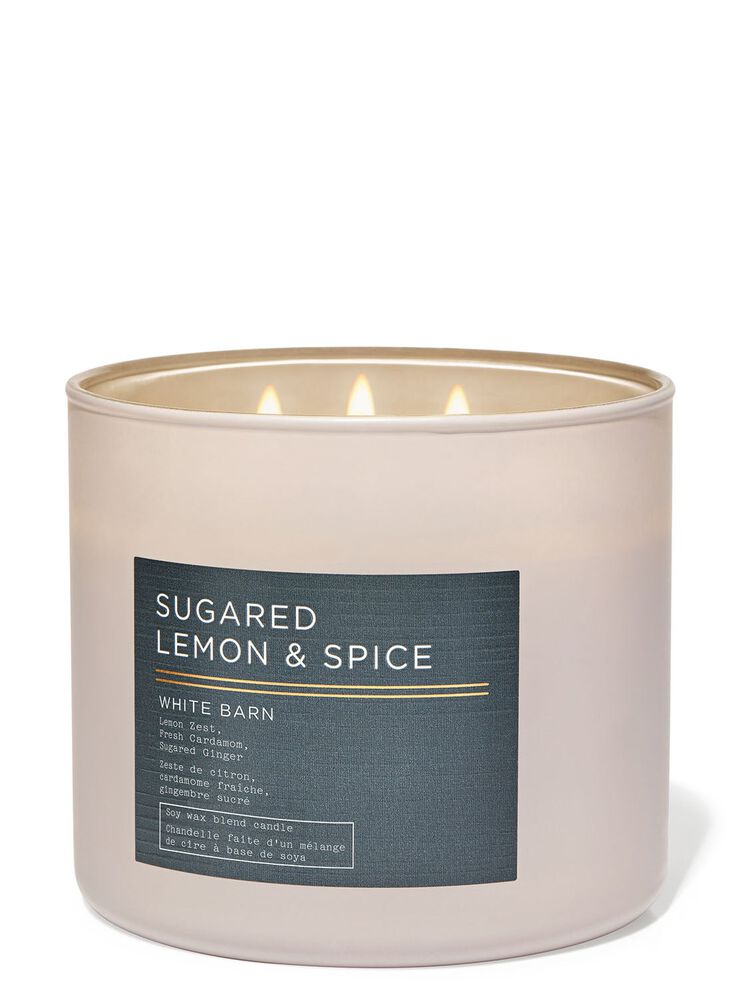 Sugared Lemon & Spice 3-Wick Candle 3-Wick Candle