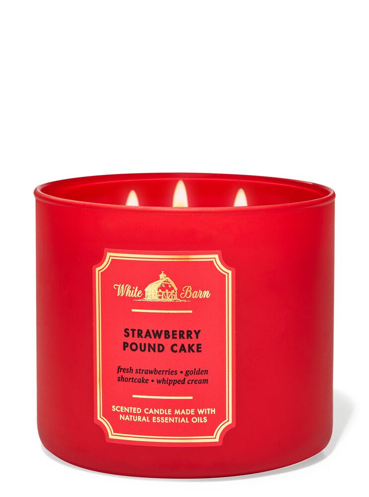 Strawberry Pound Cake 3-Wick Candle 3-Wick Candle