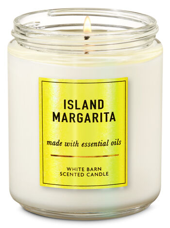 Island Margarita Single Wick Candle Single Wick Candle