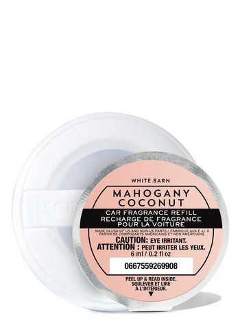 Mahogany Coconut Car Fragrance Refill Car Fragrance Refill