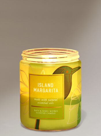 Island Margarita Single Wick Candle Single Wick Candle