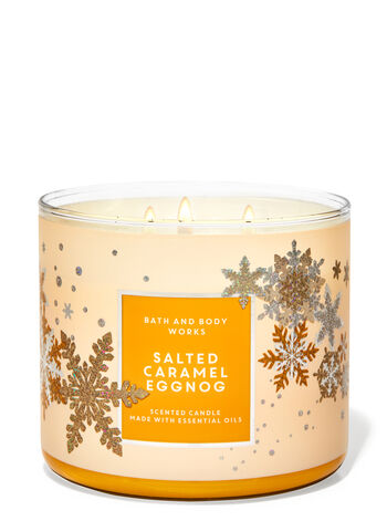 Salted Caramel Eggnog 3-Wick Candle 3-Wick Candle
