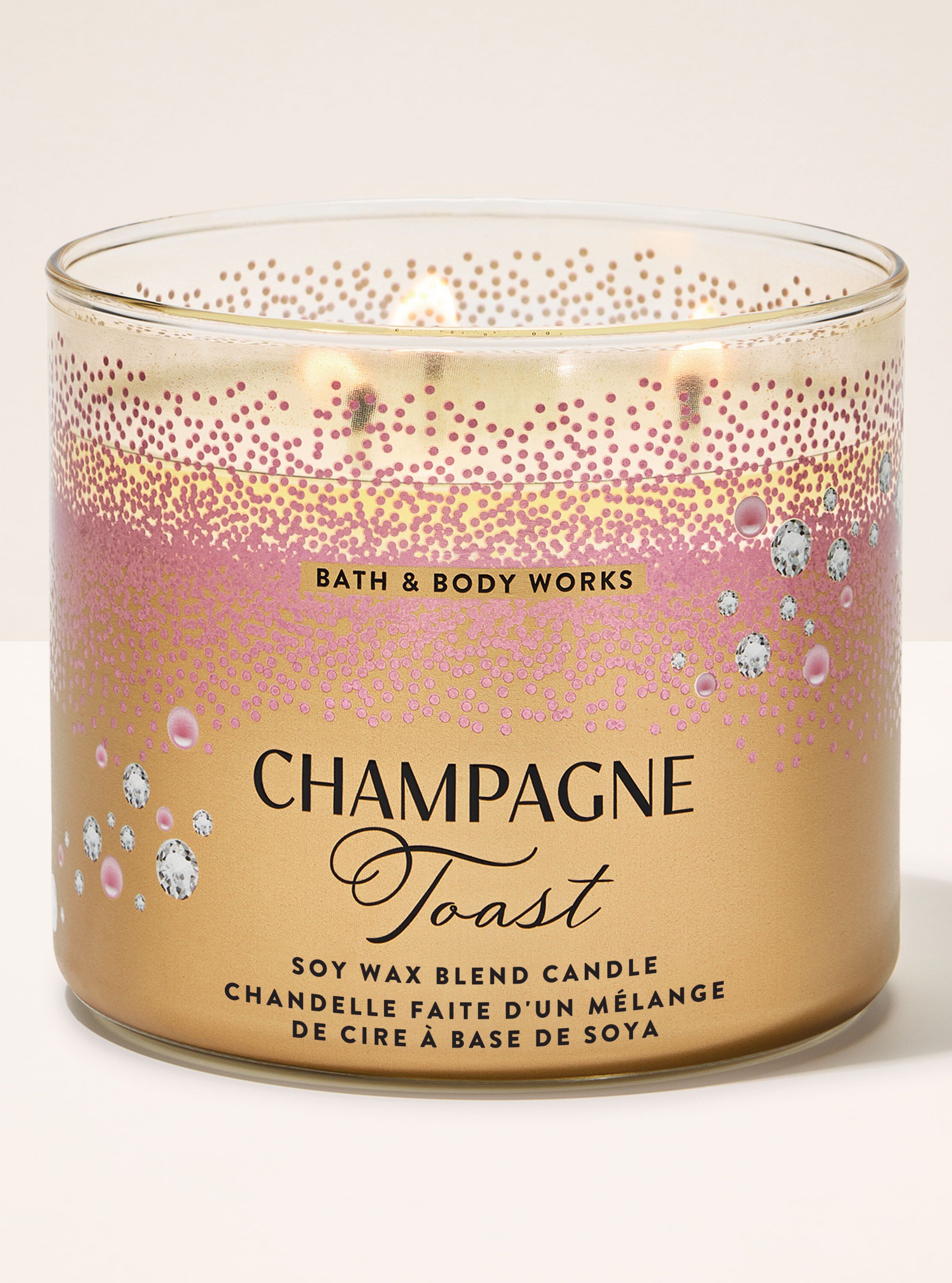 Shop Champagne Toast 3-Wick Candle | Bath & Body Works Singapore