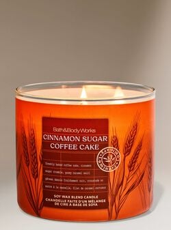 Cinnamon Sugar Coffee Cake 3-Wick Candle Cinnamon Sugar Coffee Cake 3-Wick Candle