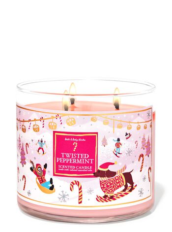 Twisted Peppermint 3-Wick Candle 3-Wick Candle