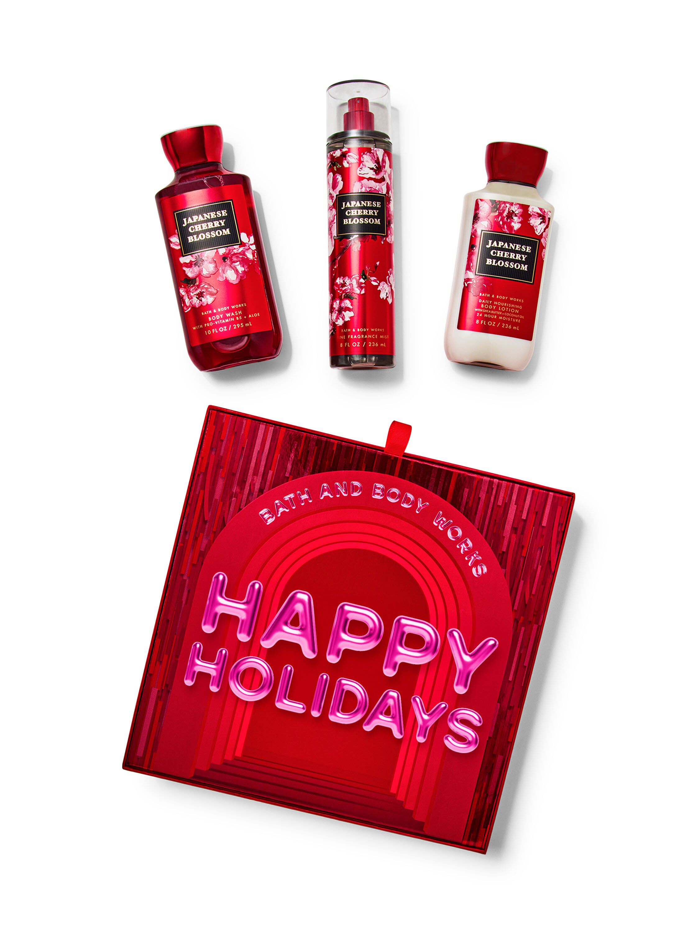 Shop Japanese Cherry Blossom Gift Box Set | Bath & Body Works