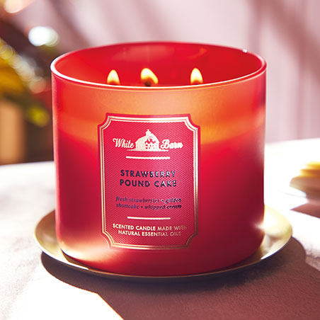 Strawberry Poundcake