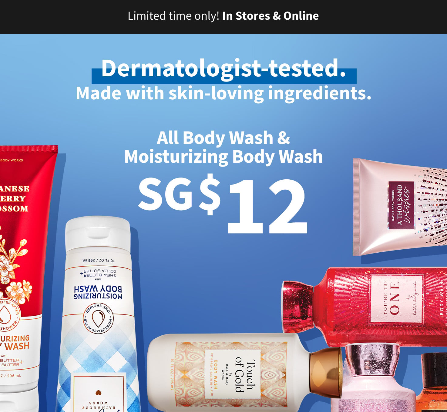 Body Wash & Moisturizing Body Wash, Buy 1 for $12