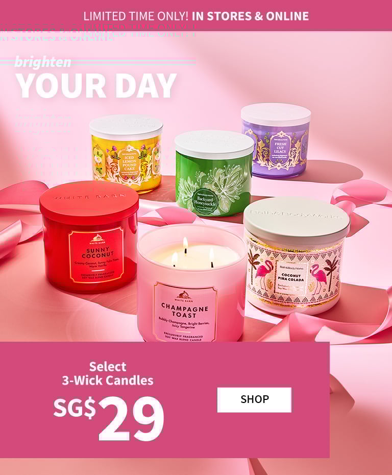 3 wick candles